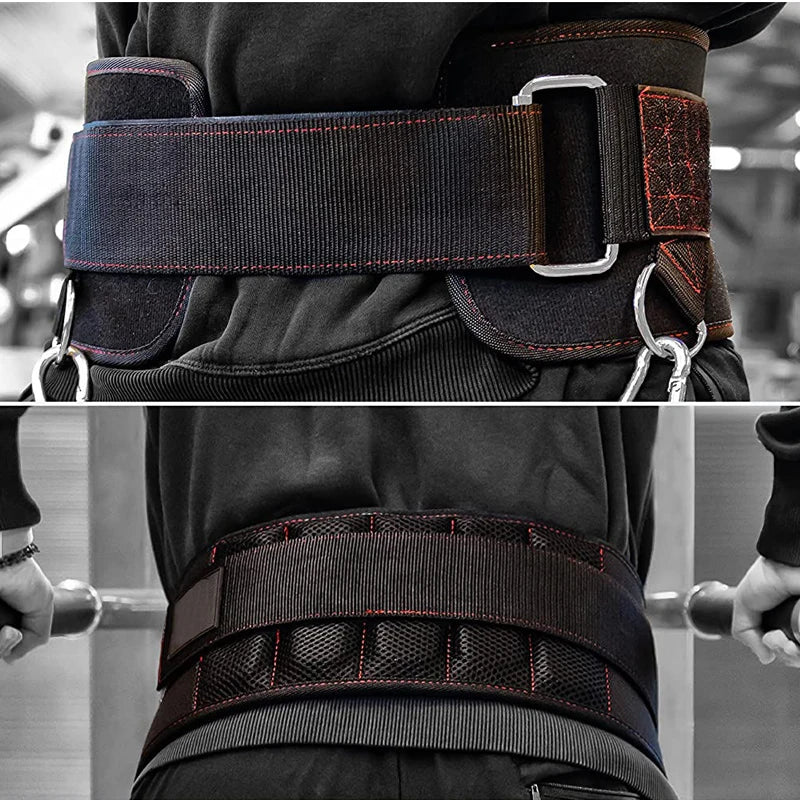 CowLost | sporting-goods-adjustable-eva-weightlifting-pull-up-dip-belt-for-barbell-dumbbell-fitness |3