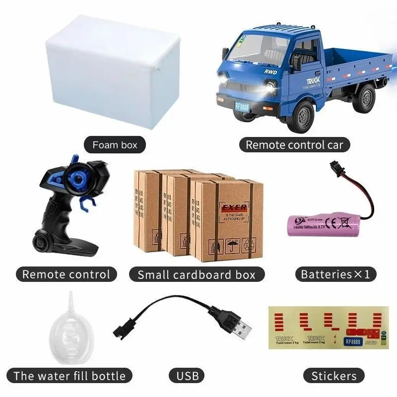 CowLost | fencing-barriers-kf21-1-16-remote-control-drift-and-climbing-truck-with-led-lights |25