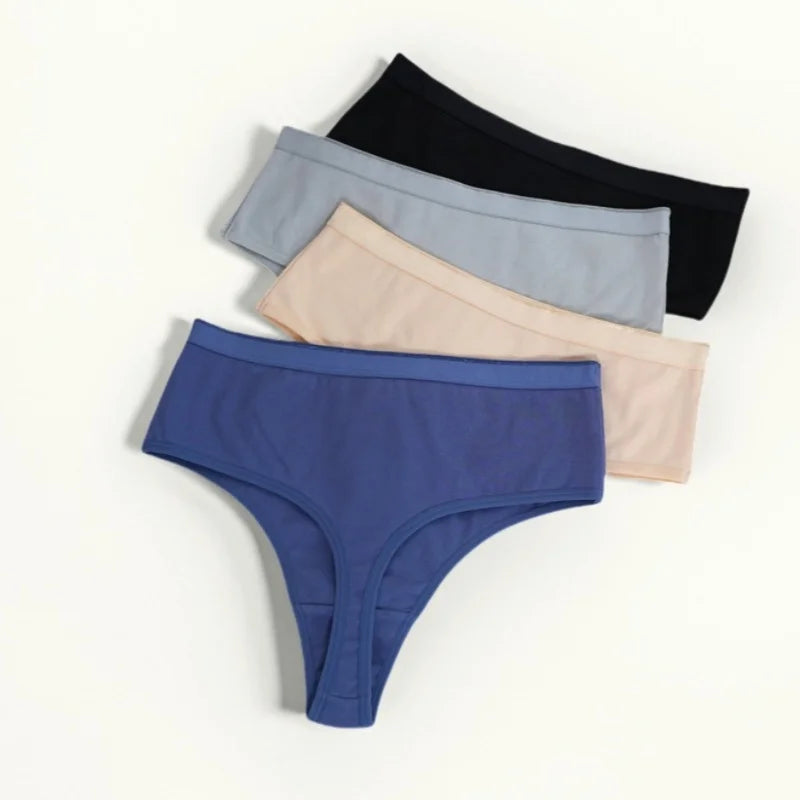 CowLost | product_id-ollymurscn-women-high-rise-cotton-solid-g-string-thong-s-l |1