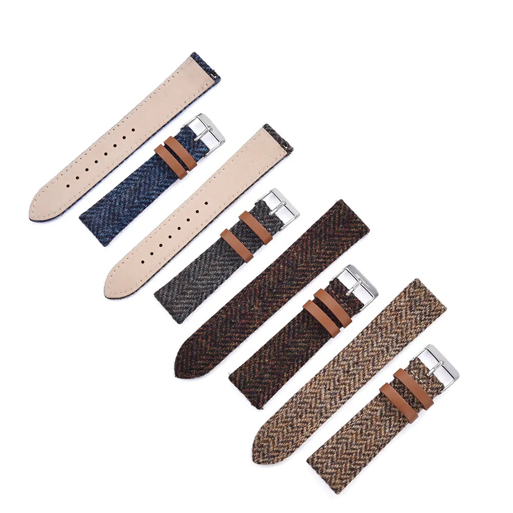 CowLost | bracelets-product_id-retro-nylon-leather-quick-release-wrist-strap-for-seiko-rolex-watchbands-unisex |14