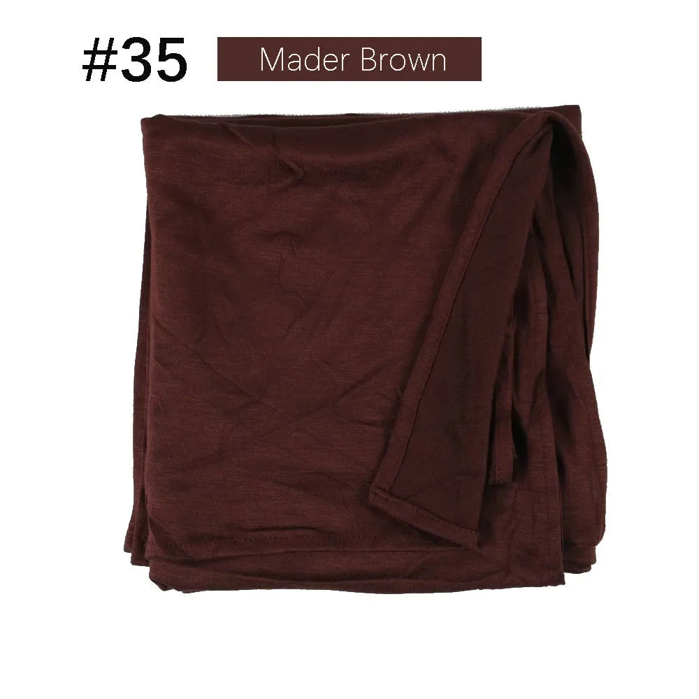 CowLost | muslim-women-stretchy-jersey-hijab-plain-cotton |17