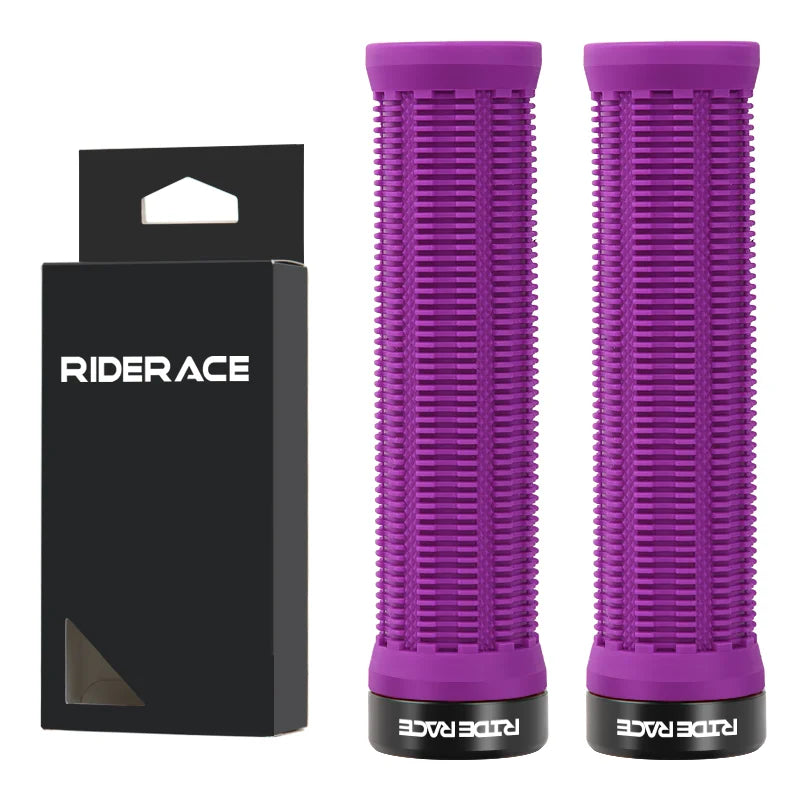 CowLost | riderace-bicycle-grips-lock-on-mountain-bike-handle-bar-cover-ergonomic-mixed-color-shockproof-tpr-rubber-cycling-handlebar-grip |20