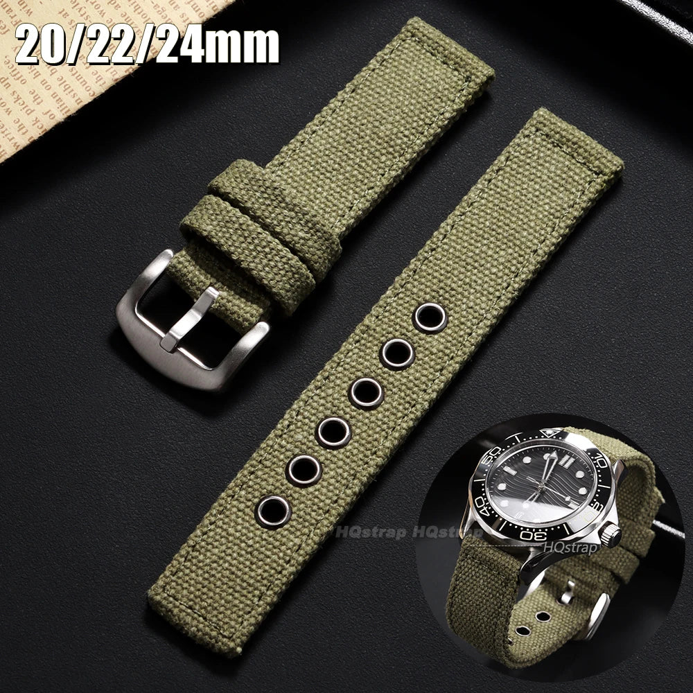 CowLost | product_id-universal-denim-canvas-nylon-watch-band-20mm-22mm-24mm-for-men-and-women |7