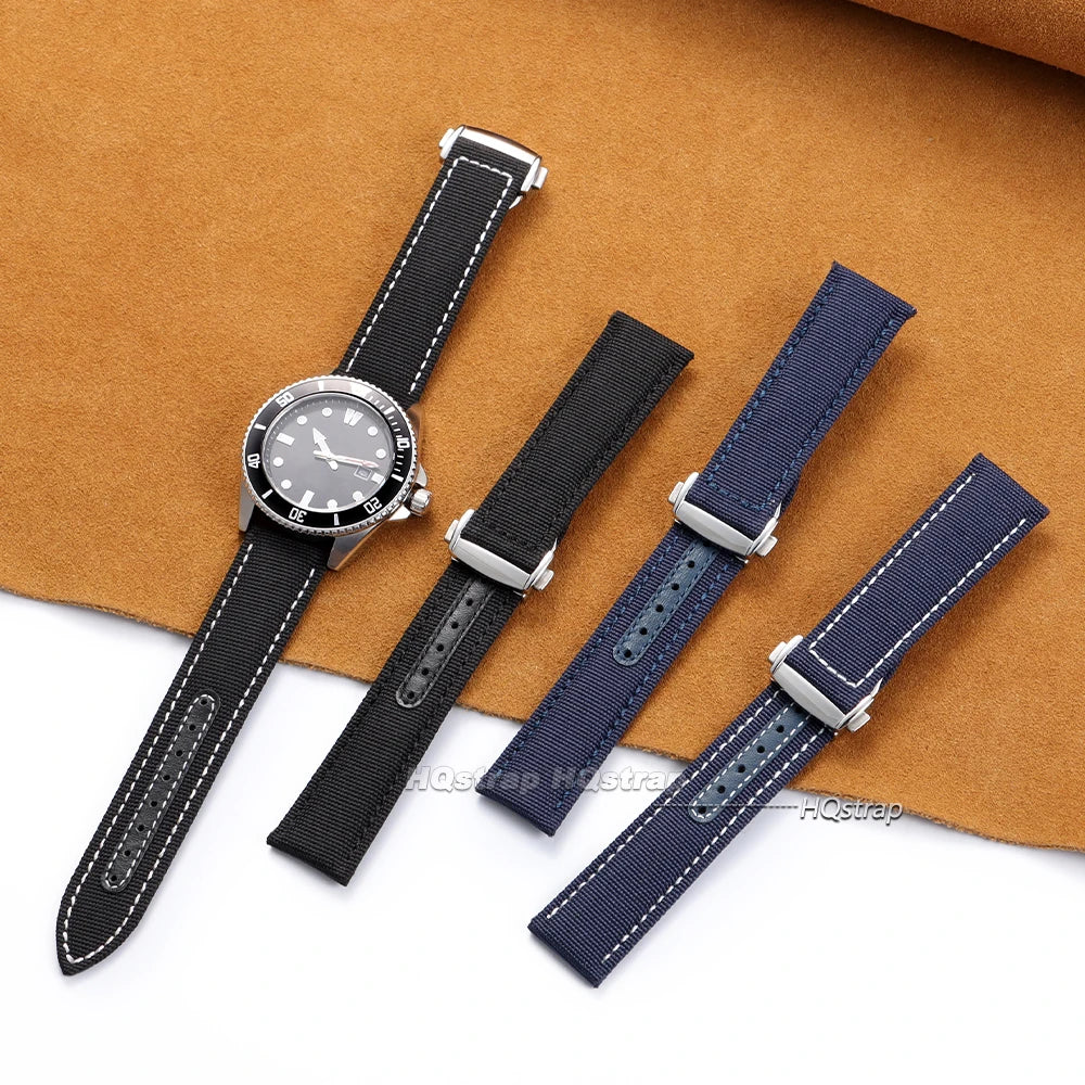 CowLost | product_id-hqstrap-nylon-watch-strap-for-omega-seamaster-300-speedmaster-20mm-22mm |3