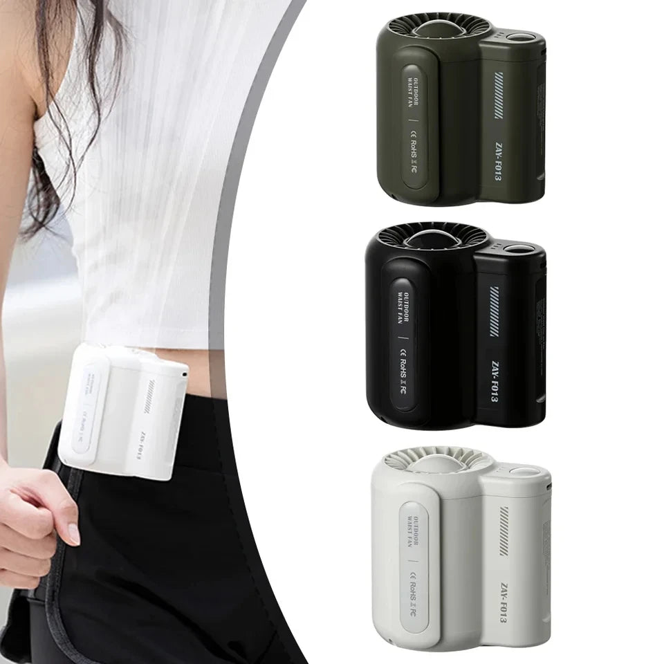 CowLost | product_id-portable-rechargeable-waist-fan-4500mah-mini-personal-cooling-for-travel-outdoor-sports |6