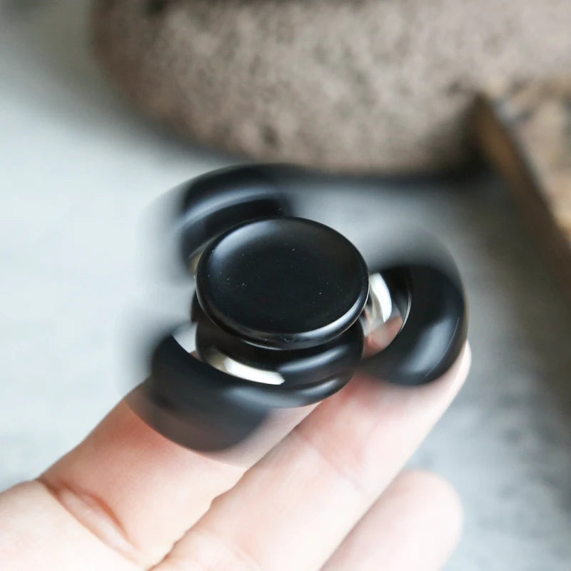CowLost | stainless-steel-horizon-edc-fidget-spinner-toy-stainless-steel-anxiety-stress-relief-focus-gyro-hand-spinner-for-office-desk |3