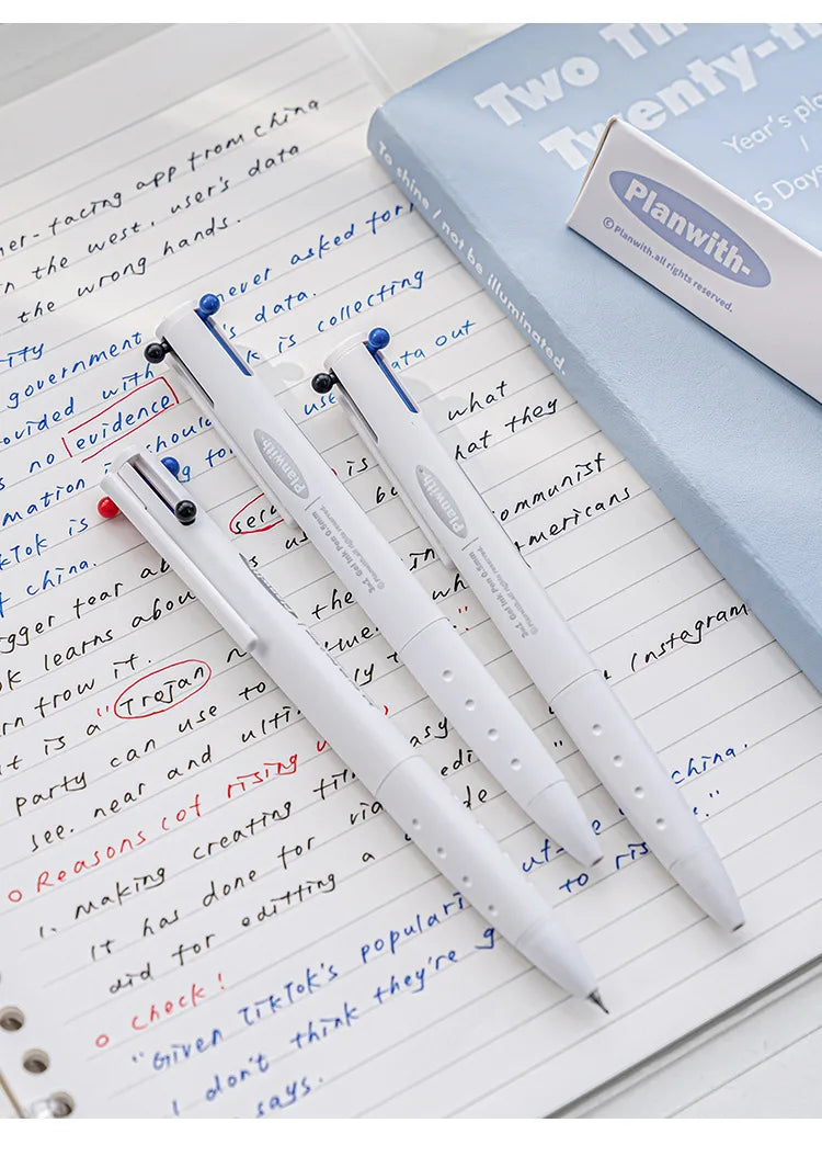 CowLost | product_id-planwith-3-in-1-multi-function-0-5mm-gel-pen-black-blue-red-ink-for-school-office |15