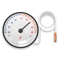 Expansion Thermometer with 1.2m Probe -40~40℃/0~120℃ Embedded for Cold Chain & Hot Spring Use
