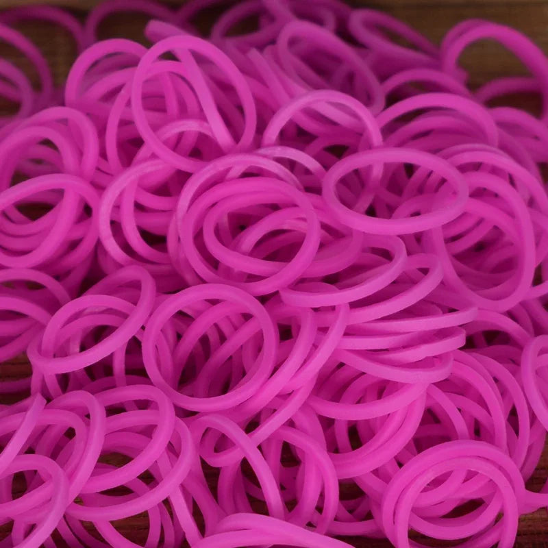 DIY Rubber Band Bracelet Kit for Kids Hair Loom Refill Christmas 2024 Gift