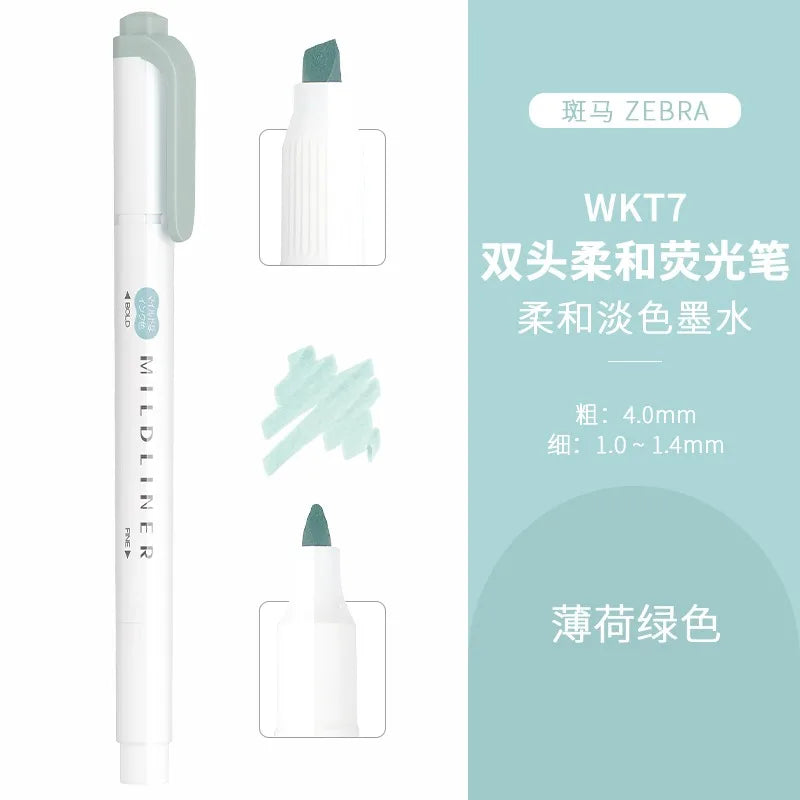 CowLost | product_id-zebra-wkt7-mildliner-dual-tip-highlighter-japanese-stationery-1pc |33