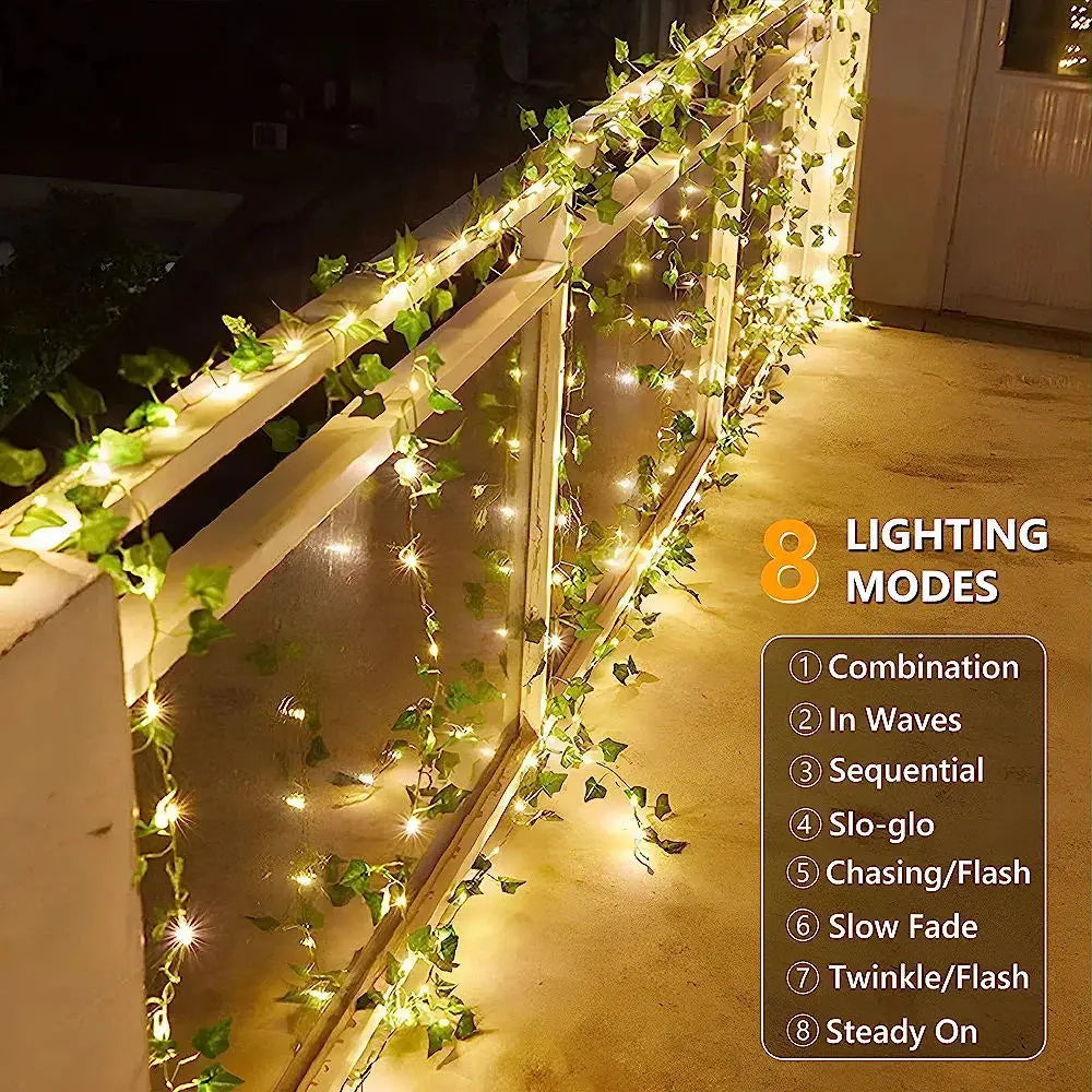 CowLost | product_id-ieeyeey-solar-led-waterproof-ivy-vine-string-lights-with-8-modes-for-outdoor-garden-wedding-christmas |11