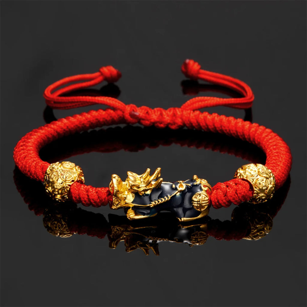 Feng Shui Pixiu Changing Color Prayer Beads Bracelet for Men and Women