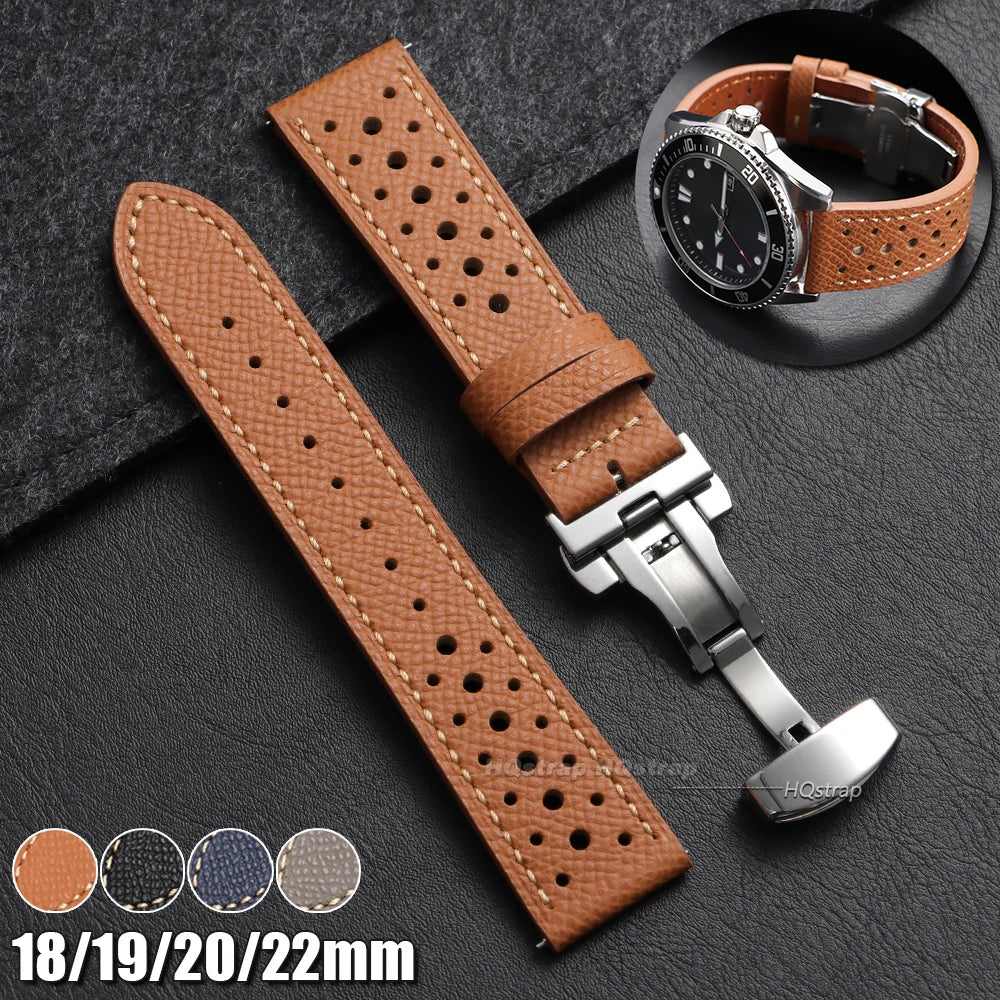 CowLost | product_id-cowhide-leather-quick-release-watch-band-18-22mm-with-deployment-clasp-for-seiko |7