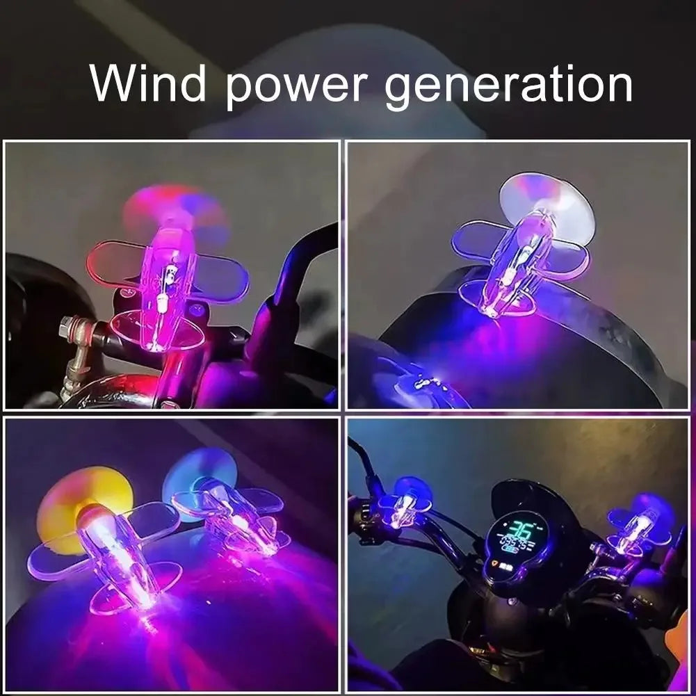 CowLost | wind-bicycle-trainers-product_id-rotating-luminous-airplane-car-air-vent-ornament-wind-powered-decoration-for-cars-motorcycles |8