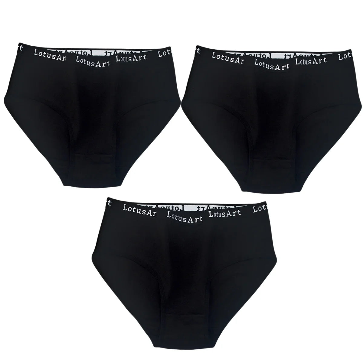 CowLost | product_id-3pcs-women-s-high-waist-seamless-cotton-briefs-m-2xl-solid-colors |12