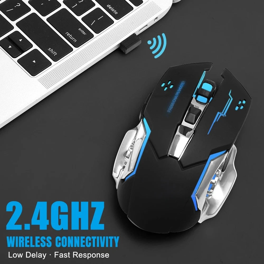 CowLost | bluetooth-wireless-mouse-2-4g-usb-mechanical-backlight-silent-mouse |5