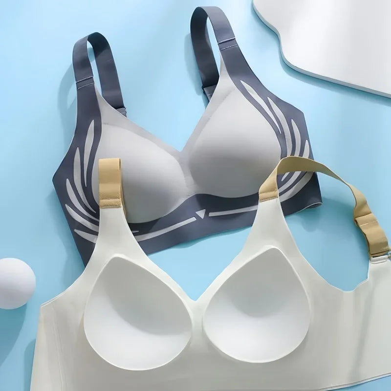 CowLost | push-up-seamless-bras-for-women-anti-sagging-non-wired-bra-anti-spill-side-support-sexy-lingerie-adjust-straps-underwear-m-4xl |8