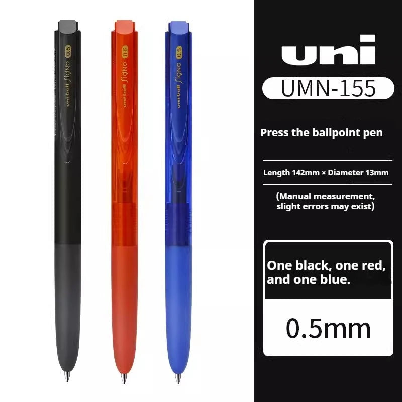 CowLost | product_id-mitsubishi-uni-signo-umn155-gel-pen-0-38-0-5mm-black-red-blue-quick-dry-smooth-low-friction |37