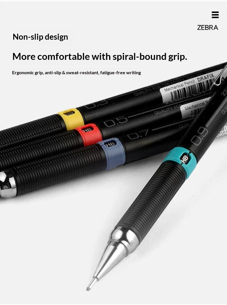 CowLost | product_id-zebra-dm5-300-mechanical-pencil-set-0-3-0-5-0-7-0-9mm-break-resistant-for-technical-drawing-and-school-use |9