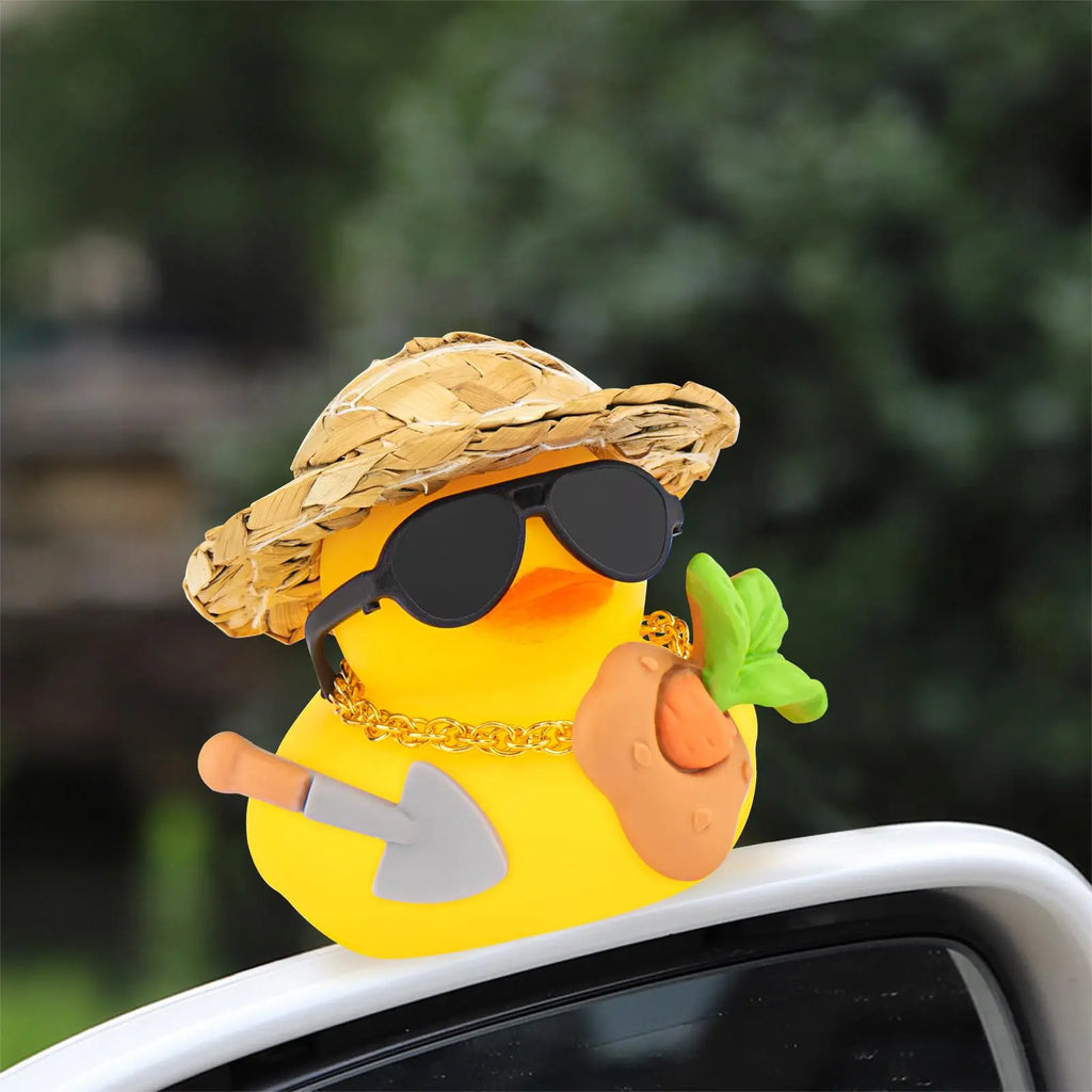 CowLost | product_id-car-dashboard-beer-rubber-duck-with-laser-cowboy-decoration |3