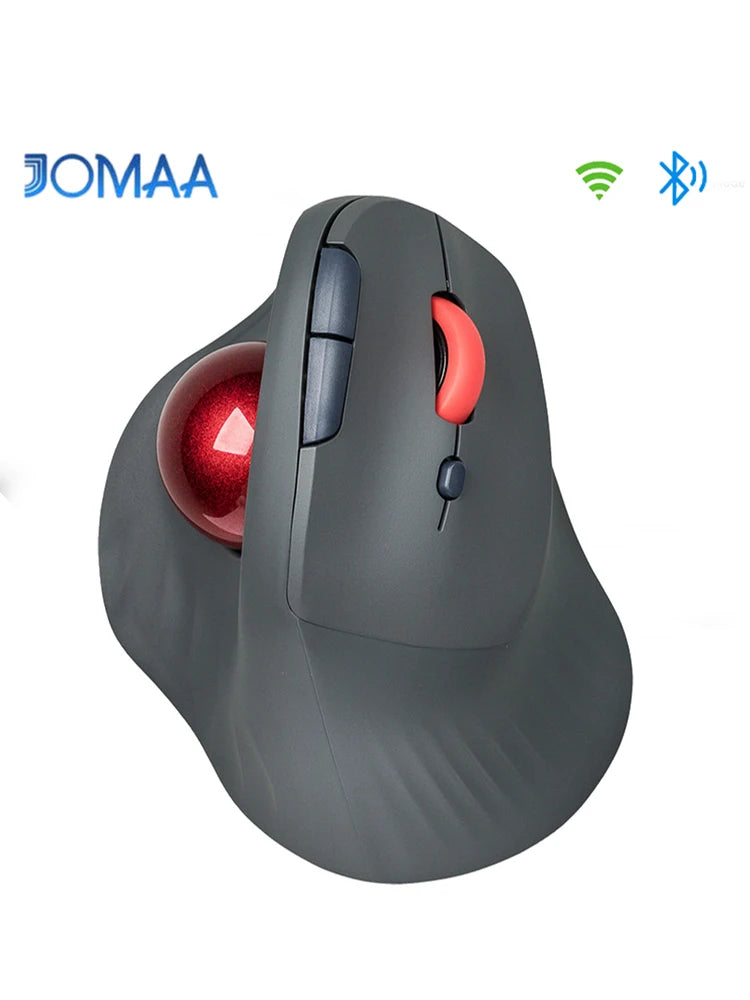 CowLost | product_id-jomaa-silent-ergonomic-vertical-trackball-mouse-bluetooth-2-4g-wireless-2-device-connect |9