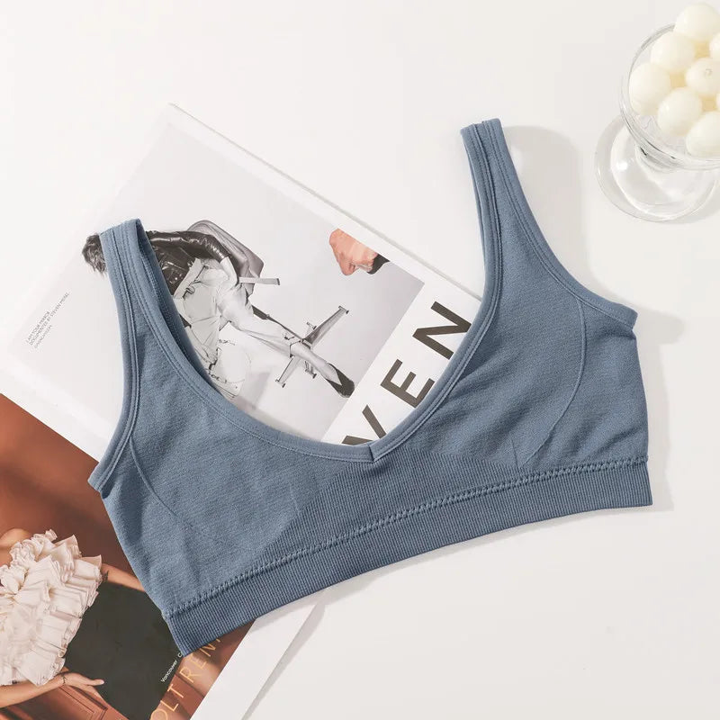 CowLost | product_id-seamless-wire-free-push-up-bra-crop-top-for-women-m-l |3