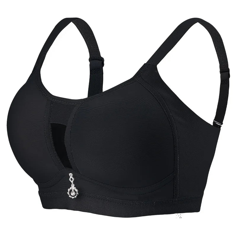 CowLost | product_id-fallsweet-seamless-wireless-plus-size-push-up-bra-with-pendant-breathable-no-pad-brassiere-for-women |10