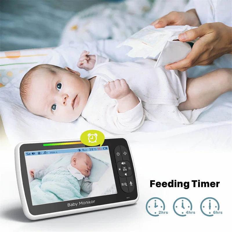 CowLost | baby-transport-accessories-babystar-5-video-baby-monitor-with-remote-pan-tilt-zoom-camera-and-audio |2