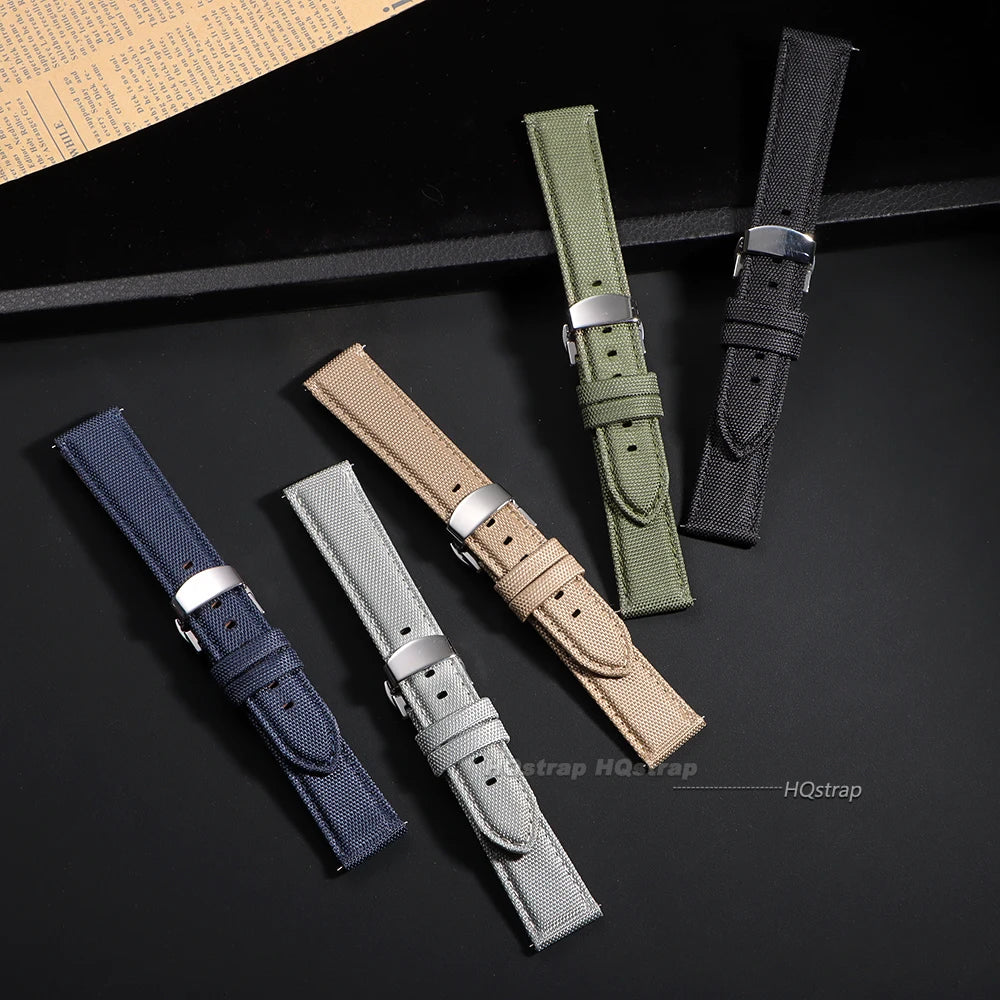 CowLost | bracelets-product_id-20mm-22mm-nylon-leather-quick-release-watch-band-with-butterfly-buckle-sport-strap |2
