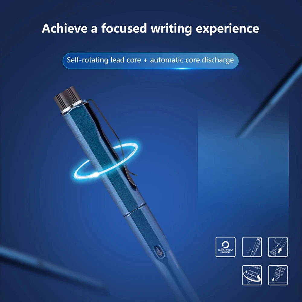 CowLost | product_id-uni-kurutoga-m5-5000-mechanical-pencil-0-5mm-hb-high-end-rotation-core-black-technology |10
