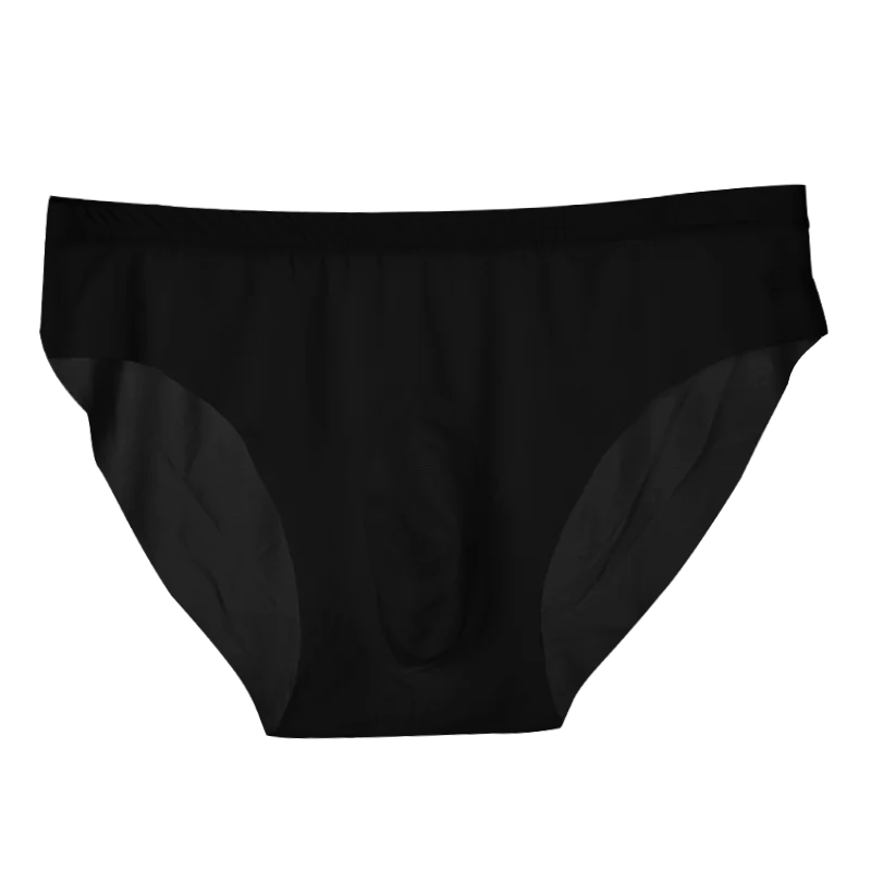 CowLost | mens-ice-silk-seamless-briefs-summer-ultra-thin-panty-transparent-sexy |17