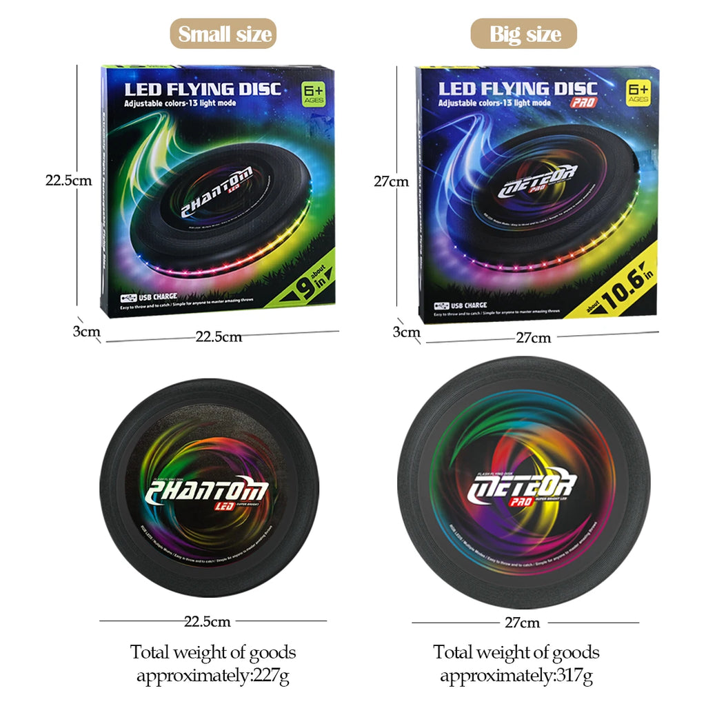 CowLost | product_id-usb-rechargeable-led-flying-disc-outdoor-sports-toy |6