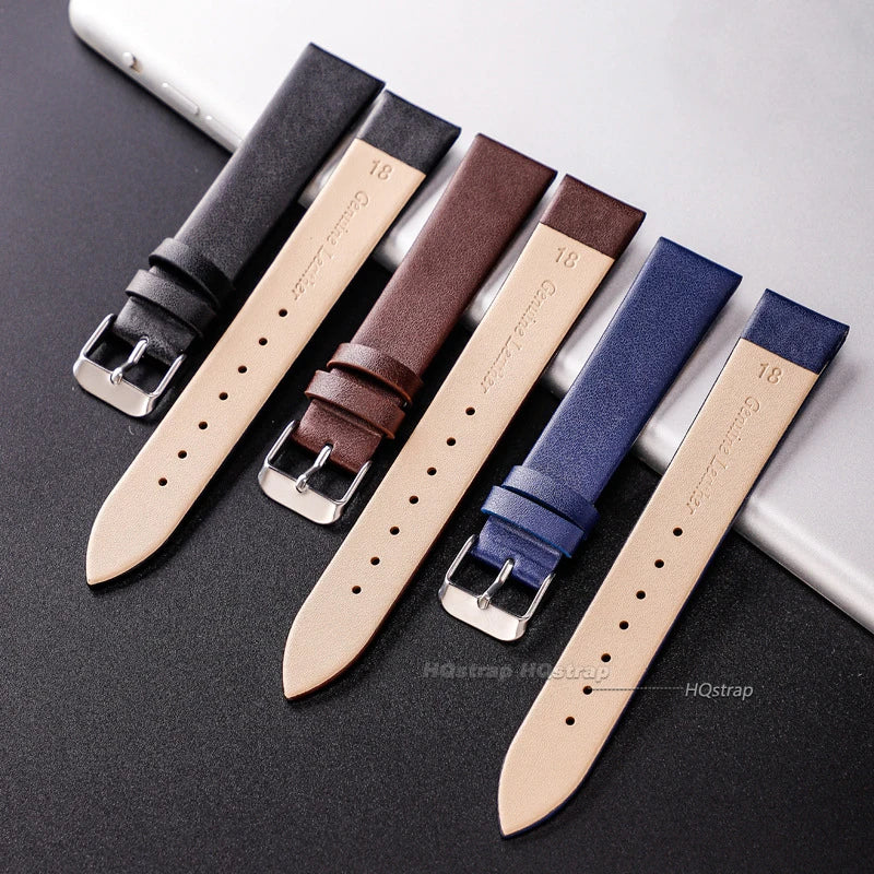 CowLost | product_id-ultra-thin-genuine-leather-watchband-for-women-12-22mm-red-white-black-strap |6