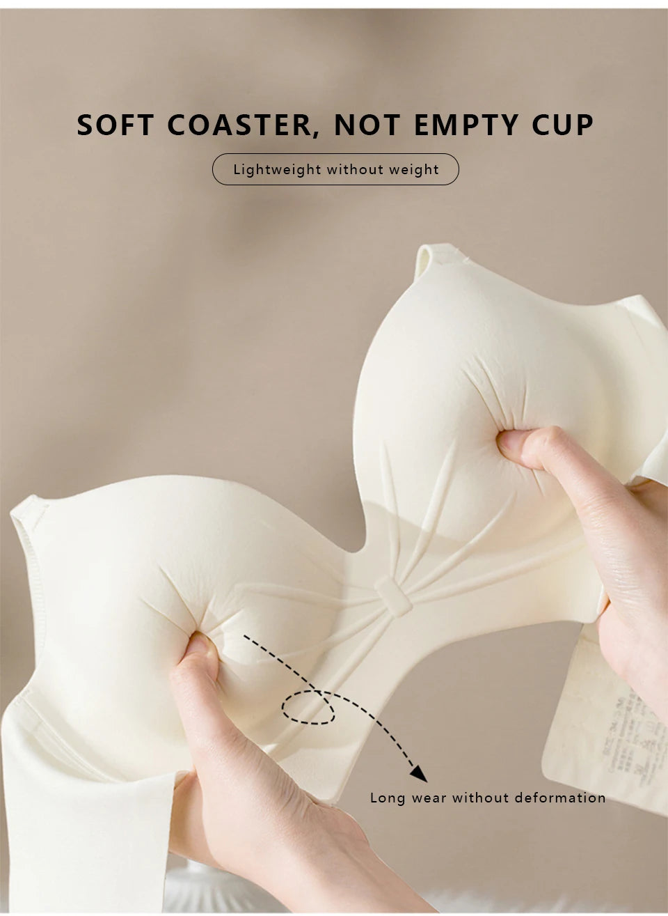 CowLost | product_id-fallsweet-seamless-wireless-push-up-bra-thick-comfortable-bralette-32-38ab |9