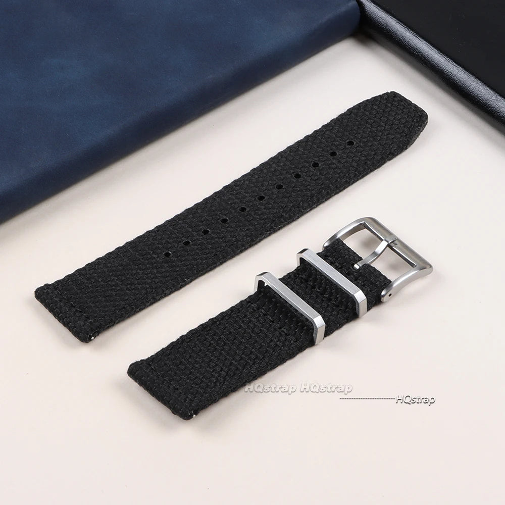 CowLost | product_id-universal-nylon-quick-release-sport-watch-strap-20mm-22mm-black |10