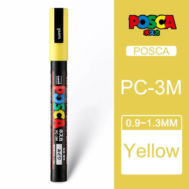 CowLost | product_id-uni-posca-pc-1m-3m-5m-multi-color-acrylic-permanent-marker-for-fabric-rock-metal-pop-posters-graffiti |40