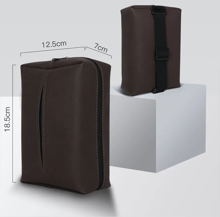 CowLost | paper-towel-holders-product_id-nappa-leather-car-tissue-box-holder-for-sun-visor-seat-back-and-armrest-organizer |24