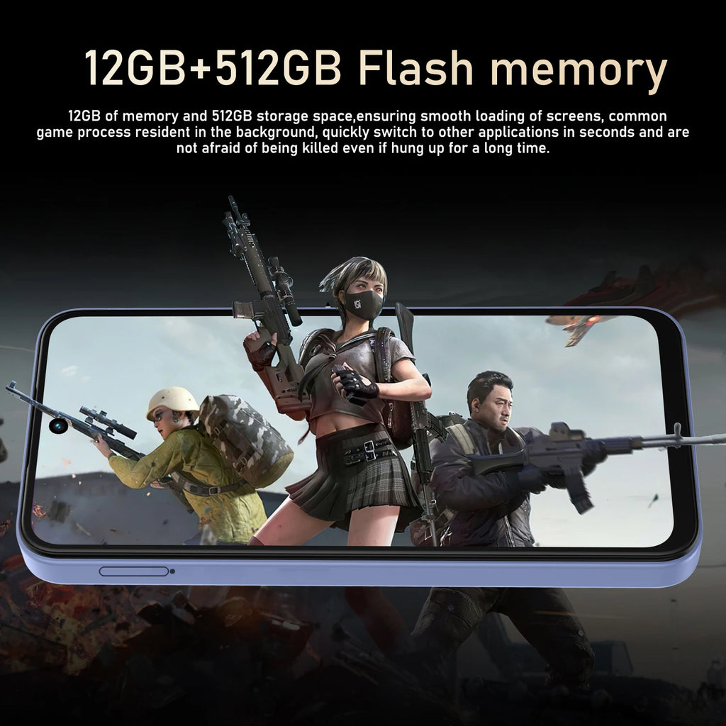 CowLost | rgb-17-pro-smartphone-android-12-12gb-ram-512gb-rom-6-67-inch |11