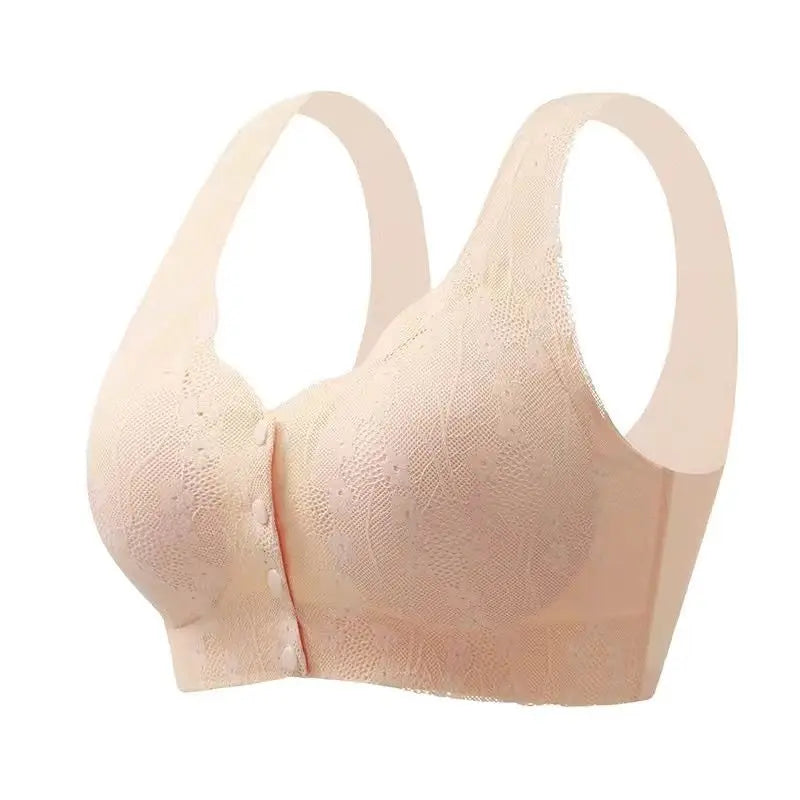 CowLost | product_id-fallsweet-plus-size-wireless-front-closure-seamless-lace-bra |9