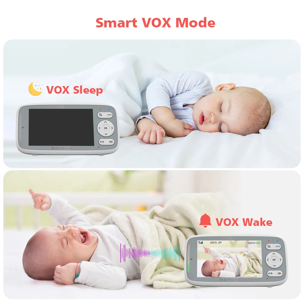 CowLost | 4-0-inch-video-baby-monitor-camera-3x-digital-zoom-two-way-audio-auto-night-vision-720p-hd-security-camera-babysitter-vb615 |12
