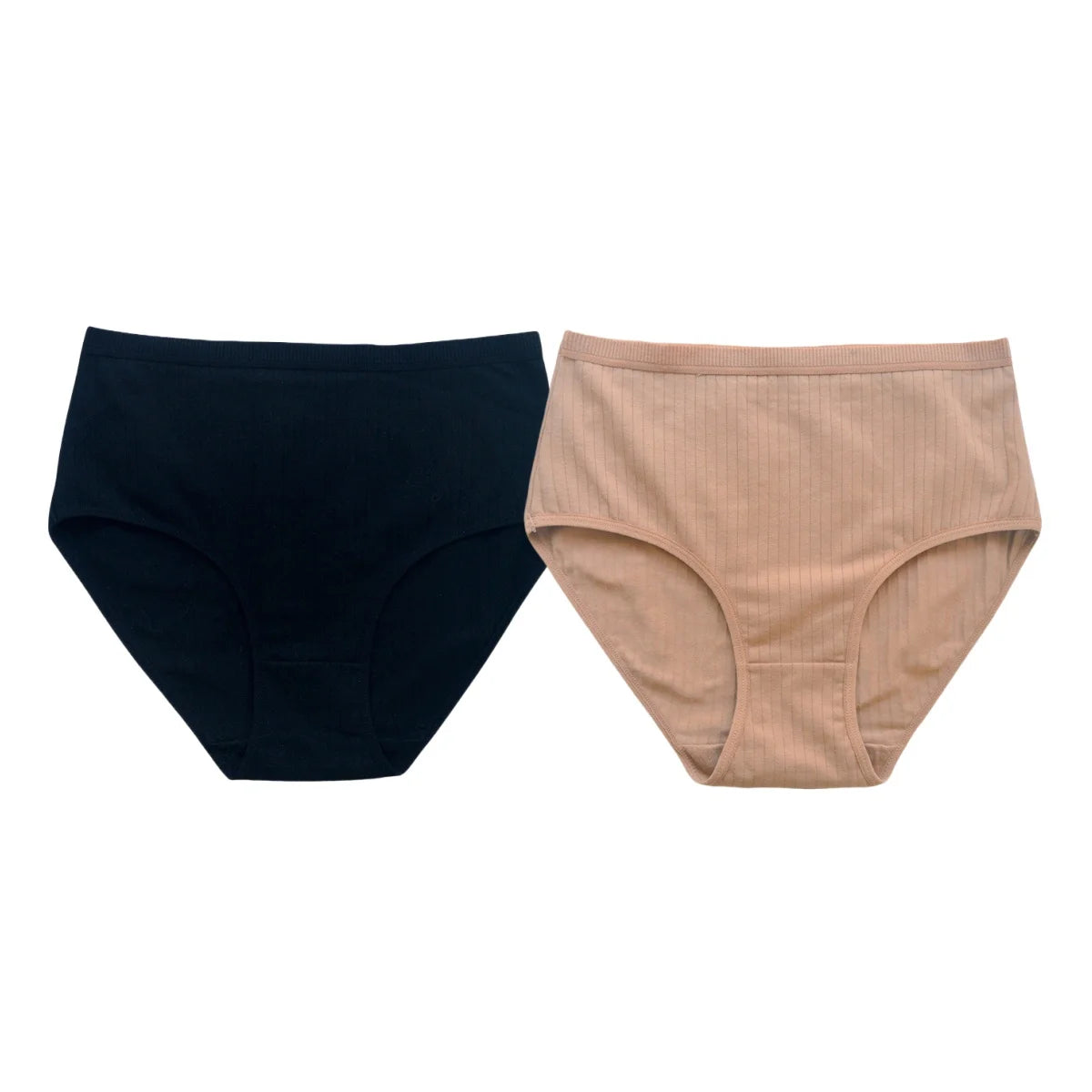 CowLost | product_id-2-pack-women-s-plus-size-high-waist-cotton-briefs-m-xxl-breathable-panties |19