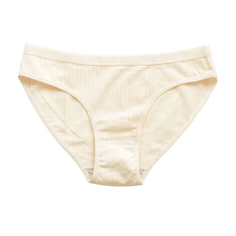 CowLost | product_id-3pcs-women-s-cotton-breathable-solid-color-brief-panties-m-xl-sexy-lingerie |8