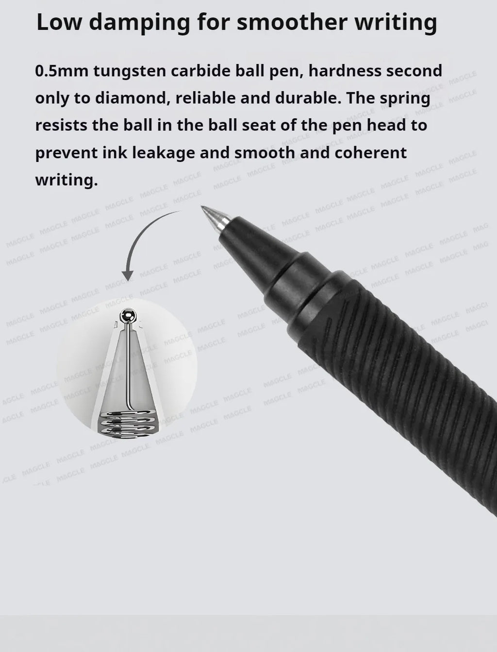 CowLost | product_id-metal-black-gel-pen-0-5mm-smooth-quick-dry-ballpoint-for-writing-and-signing |10