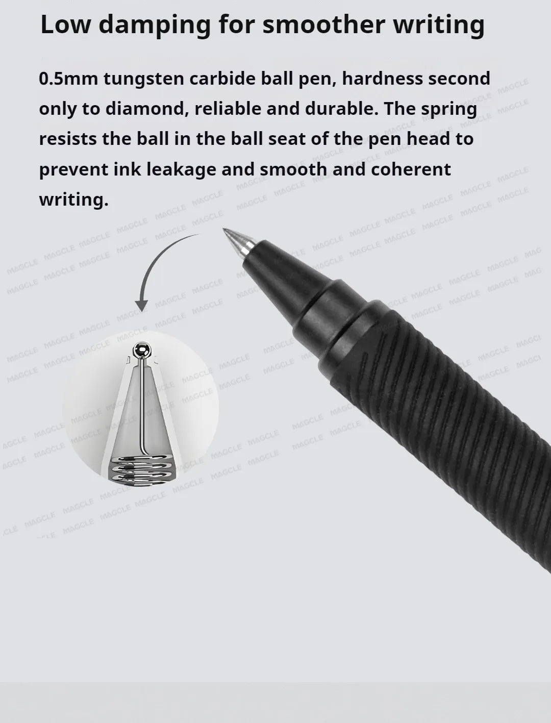 CowLost | product_id-metal-black-gel-pen-0-5mm-smooth-quick-dry-ballpoint-for-writing-and-signing |10