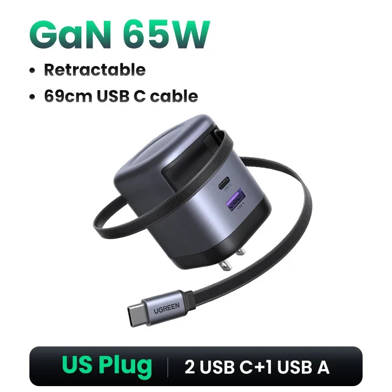 CowLost | ugreen-100w-65w-45w-gan-charger-with-retractable-usb-c-cable |22