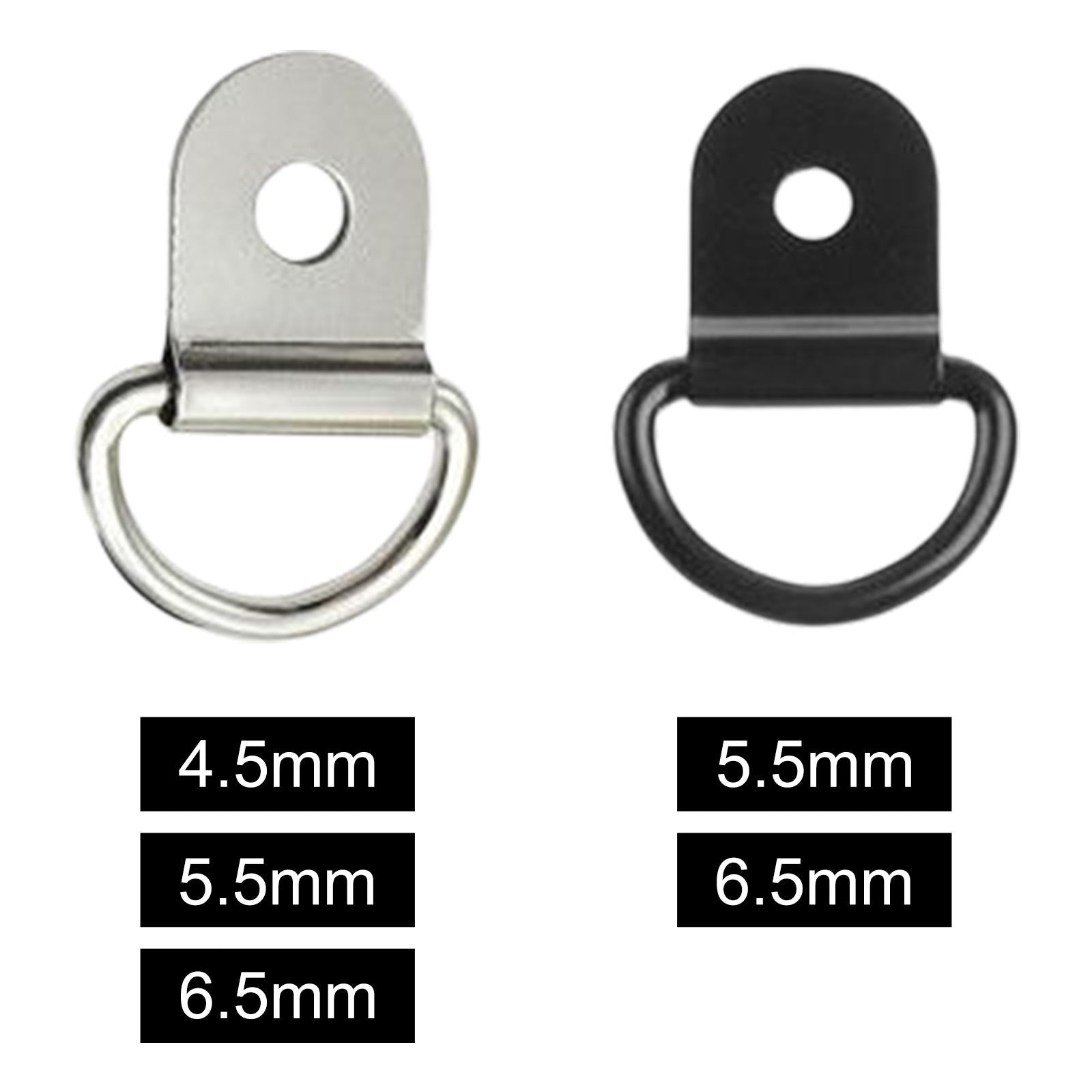 CowLost | product_id-10pcs-stainless-steel-d-ring-tie-down-anchors-for-car-truck-rv-trailers |7