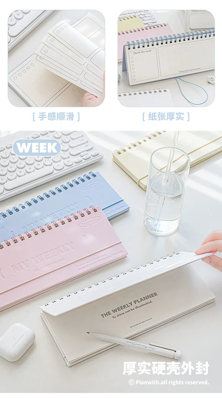 CowLost | product_id-planwith-weekly-flip-up-small-notebook-portable-horizontal-coil-notepad |16