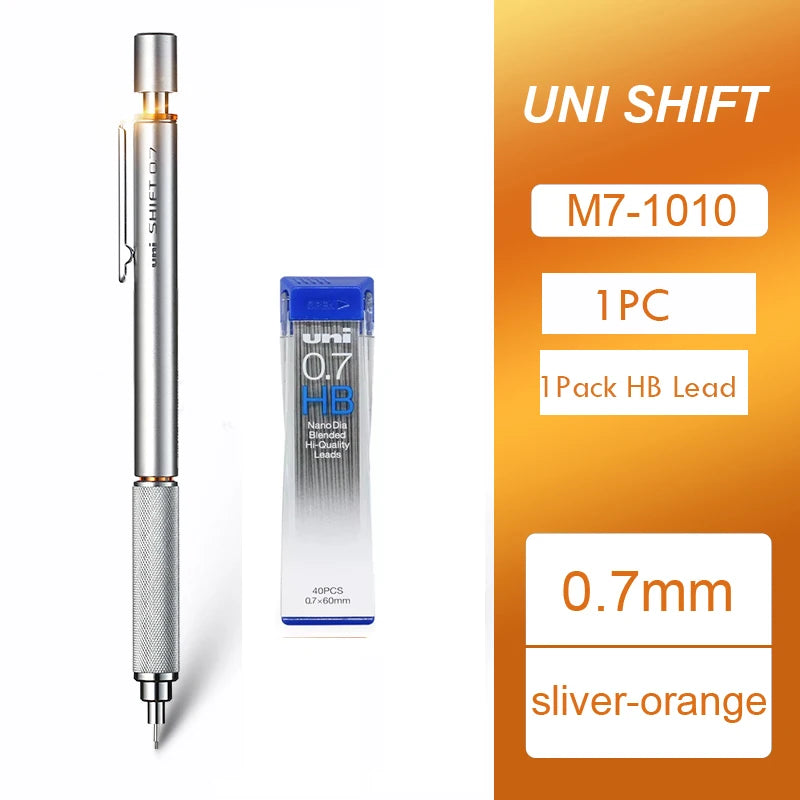 CowLost | product_id-uni-metal-mechanical-pencil-shift-0-3-0-9mm-japanese-stationery-low-center-of-gravity |29