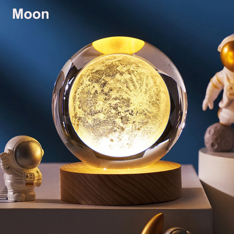 CowLost | product_id-6cm-3d-crystal-ball-led-solar-system-planets-moon-astronaut-decoration |15