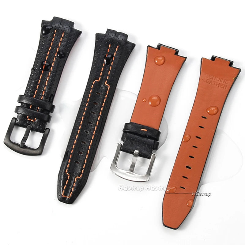 CowLost | bracelets-product_id-genuine-leather-waterproof-watchband-15x27mm-for-seiko-snl021p1-snl017p1-sna595p2-snl029p2-black-wrist-strap |4